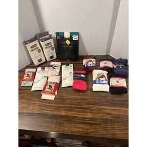 Vintage Lot Of Pantyhose Gitano, Fashion Bug, & LEGGSWEAR